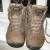 My  husband's Meindl hiking boots
