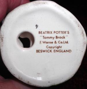 beswick beatrix potter sir isaac newton