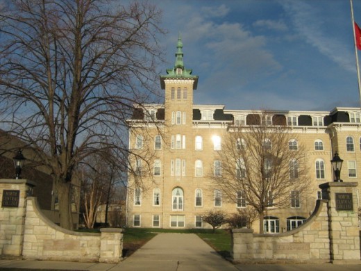 North Central College in the historic part of Naperville