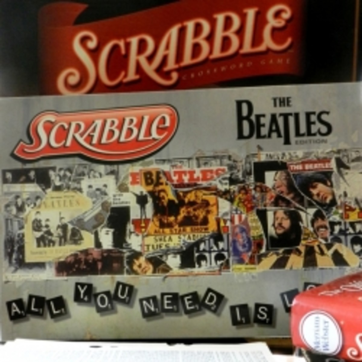 Beatles Edition Scrabble Game