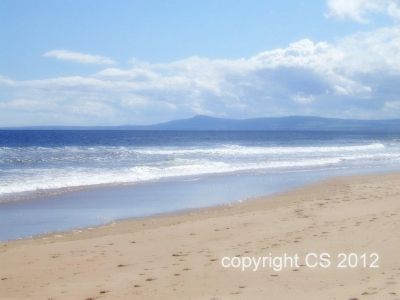 Idyllic Lossiemouth Beach