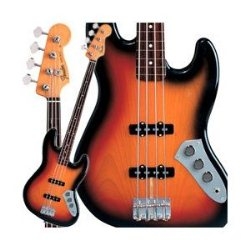 A beautiful Fender Jazz bass signature model.