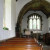 Inside the church at Somersby. At the front left you can see a bust of Alfred Tennyson.