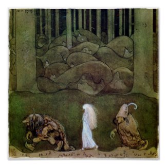 John Bauer One summer's evening Poster by MyOtherPlanet