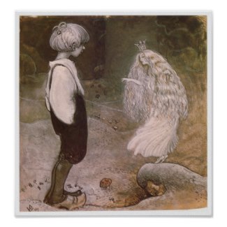 John Bauer Changed by magic Poster by MyOtherPlanet