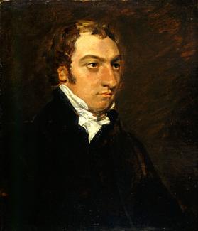 The Bishop's portrait painted by Constable