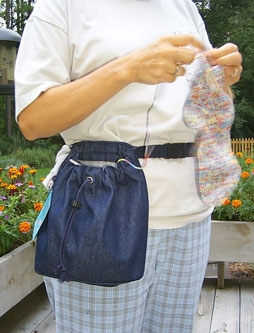 Knit Knack Sack from Nancy's Knit Knacks