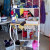 Use tables and displays such as this bakers rack I used for jewelry, beauty items and smaller items Use tables and displays such as this bakers rack I used for jewelry, beauty items and smaller items