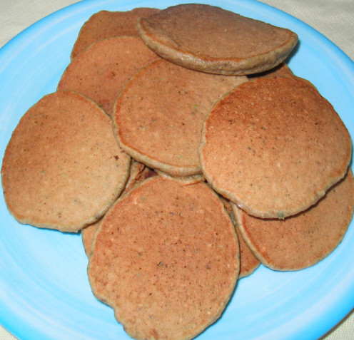A plate of Super (Healthy) Pancakes