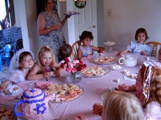 More tea anyone?  Cookies or tea sandwiches?