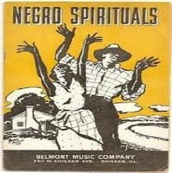 Negro Spirituals record cover