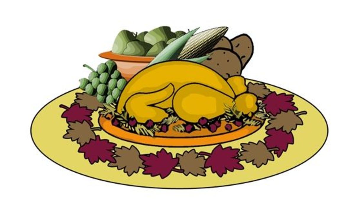 thanksgiving feast clipart - photo #12