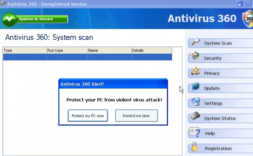 360 total security virus removal