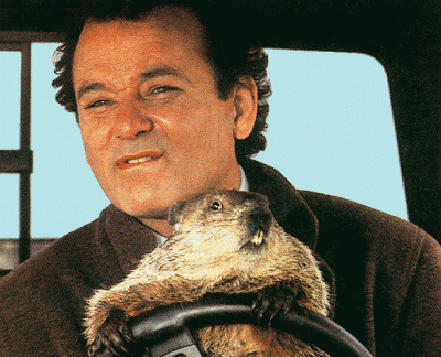Bill Murray and the Groundhog