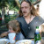 My husband and son. My husband and son.
