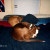 Carmen taking a nap. Carmen taking a nap.