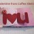 Valentine made from a coffee sleeve and a die cut. Valentine made from a coffee sleeve and a die cut.