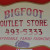 The Bigfoot Outlet Store was closed when I walked by. The Bigfoot Outlet Store was closed when I walked by.