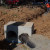 A trench was dug across Indian Creek Road to install a new sewer line. A trench was dug across Indian Creek Road to install a new sewer line.
