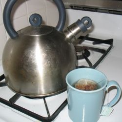 Ahhh, hot tea!