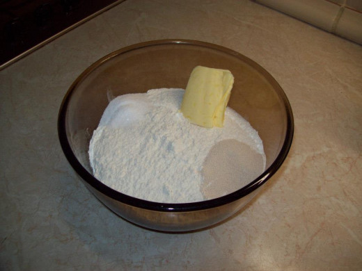 Basic ingredients in bread, by peterb6001