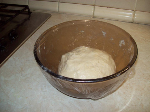 Leave the dough to prove, by peterb6001