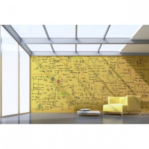 Utilize the entire wall by painting the clear dry erase paint over a colored painted wall.Photos courtsey of Whiteyboard Amazon