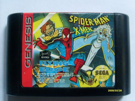 Spider-Man Xmen cart