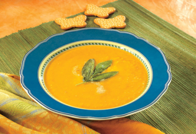 Butternut Squash Soup with Sage