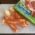 Morning Star Vegan Bacon: cook 4 or 5 strips for 2 minutes.