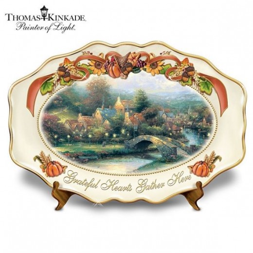 Click to buy Kinkade Platter here on Amazon