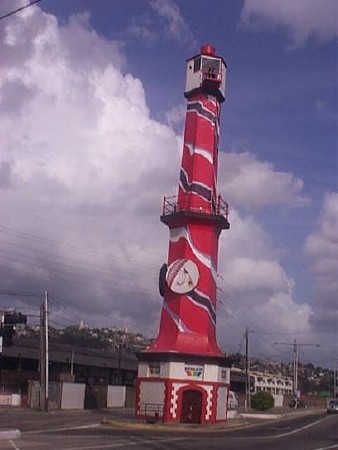 Port of Spain Lighthouse in one of its many incarnations