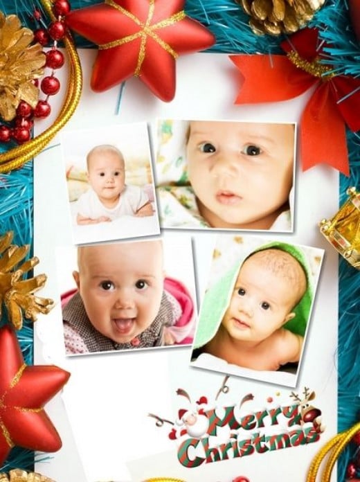 free christmas picture collage maker