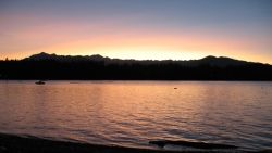 Sunset, Hood Canal, Washington State