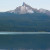 View of Mt. Thielsen from near the middle of the lake View of Mt. Thielsen from near the middle of the lake