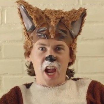 The Fox from The Fox Video by Ylvis. Screen Shot from YouTube.