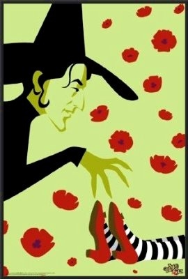 Wizard of Oz Wicked Witch Poster