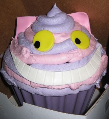 Giant Cheshire Cat Cupcake Cake by Kristin Ausk