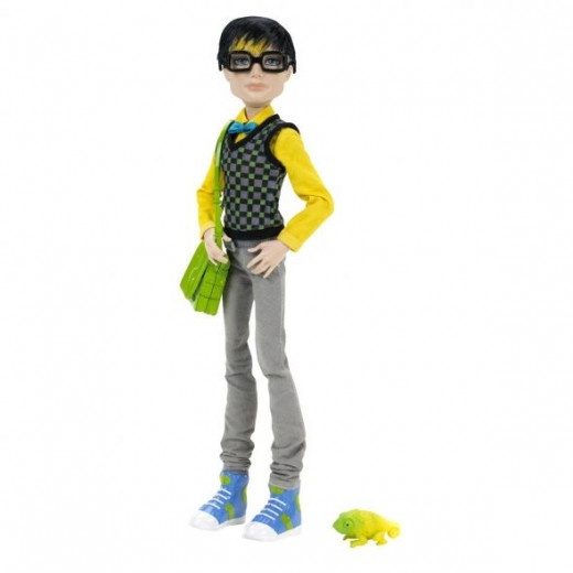 Here's Jackson Jekyll From Monster High.  This image is from Amazon and there's a link by the picture so you can find out more about Jackson.