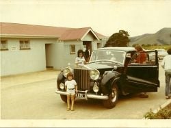 Enjoying our magnificent Rolls Royce Silver Wraith