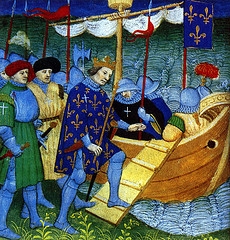 Louis IX Embarks for His Crusade.
