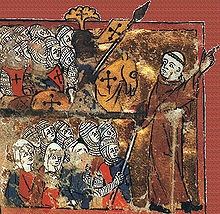 Peter the Hermit leads a Crusading Army.