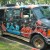 Even the vans are artistic during the Art Walk!
