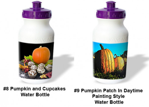 Click on the source to see these and many other Halloween food images shown on water bottles.