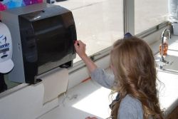 Hand Washing Step 1 OUTFOX Prevention