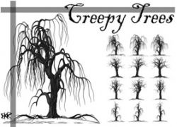 Creepy Trees by deathoflight