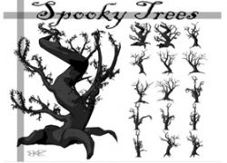 Spooky Trees by deathoflight