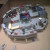 The base of the Millennium Falcon under construction. The base of the Millennium Falcon under construction.