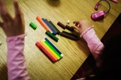 Math can be found in Cuisenaire Rods